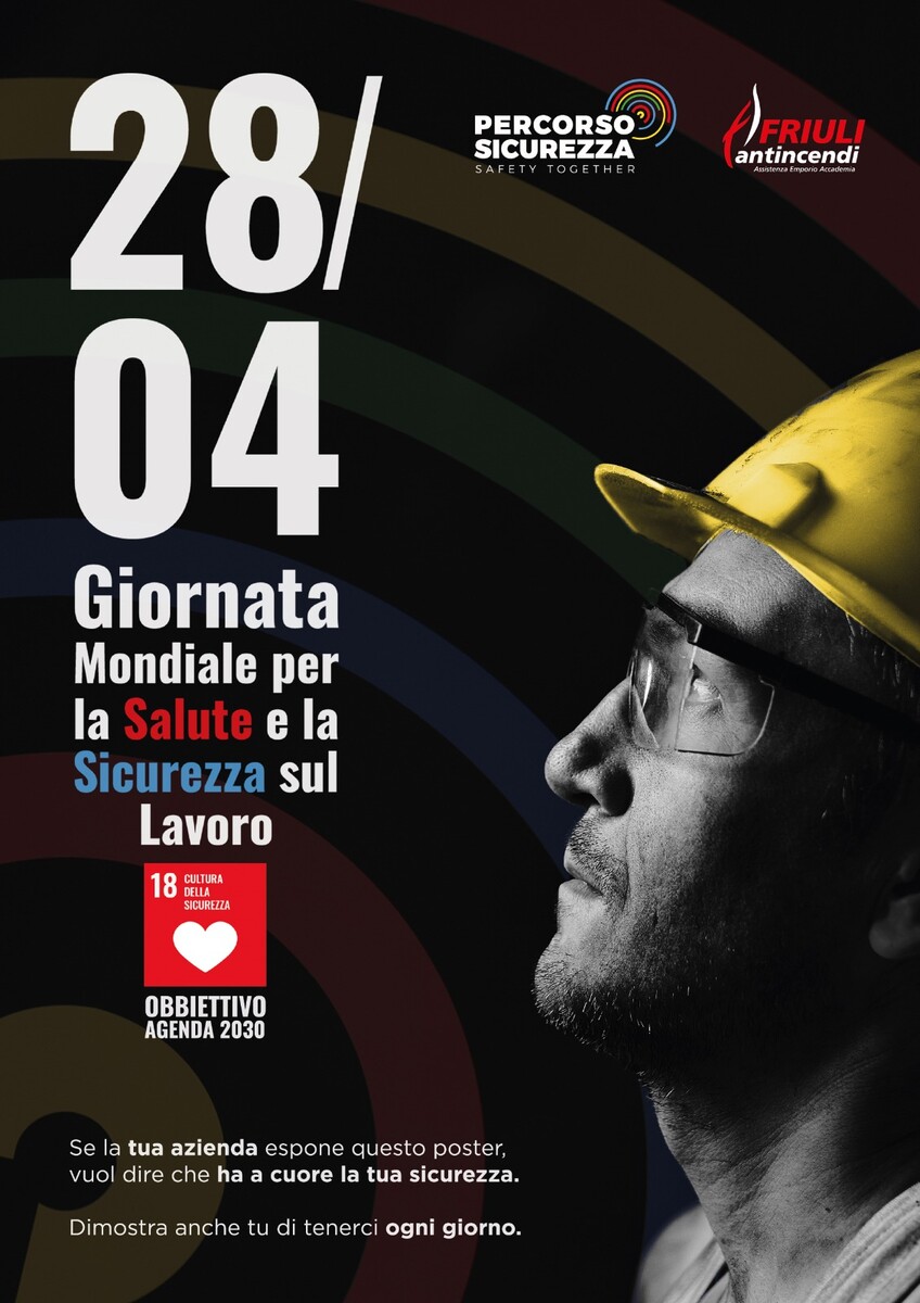 28 Aprile Giornata Mondiale Della Salute E Sicurezza Percorso Sicurezza